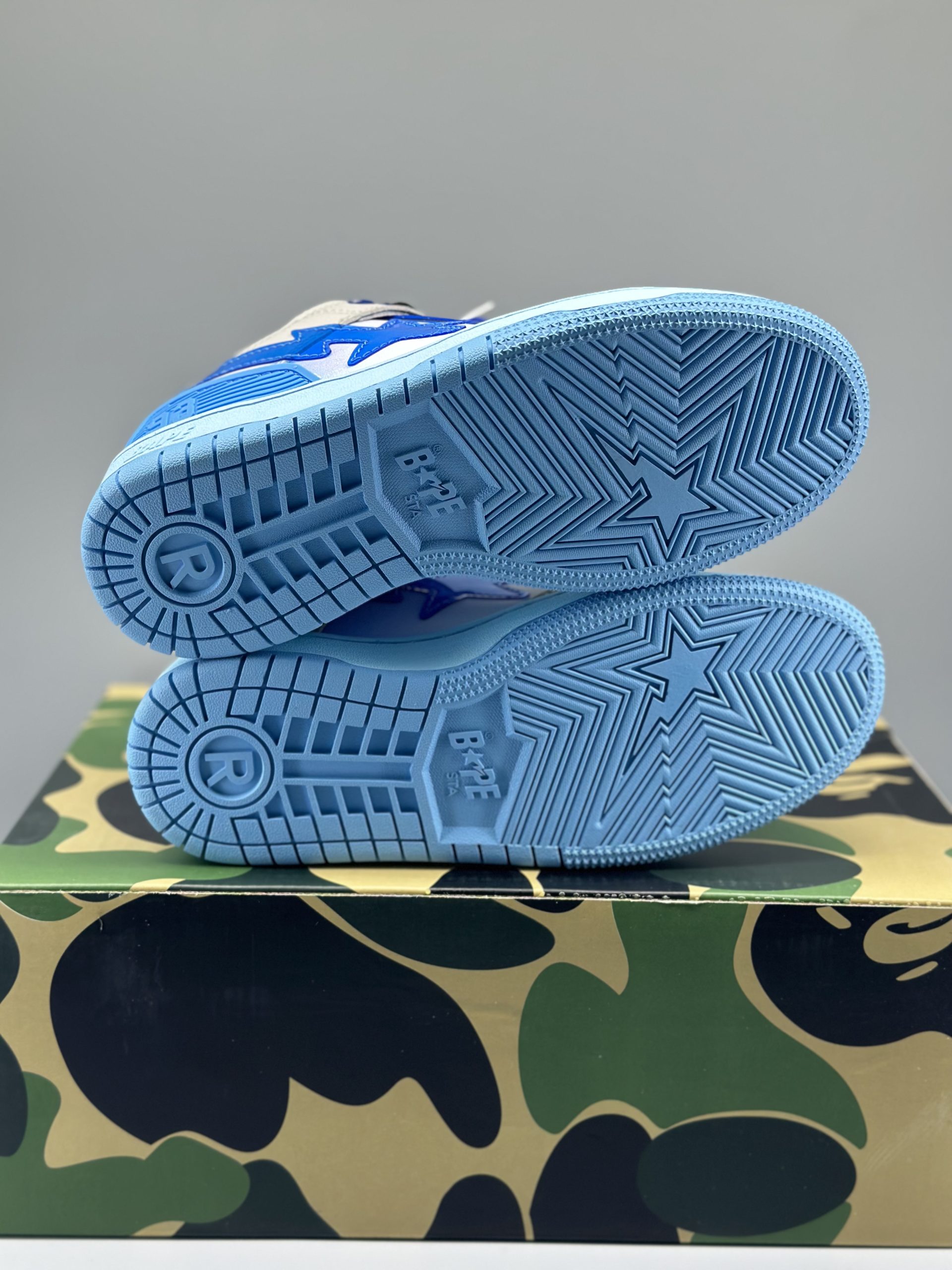 A Bathing Ape Bape SK8 Sta Blue