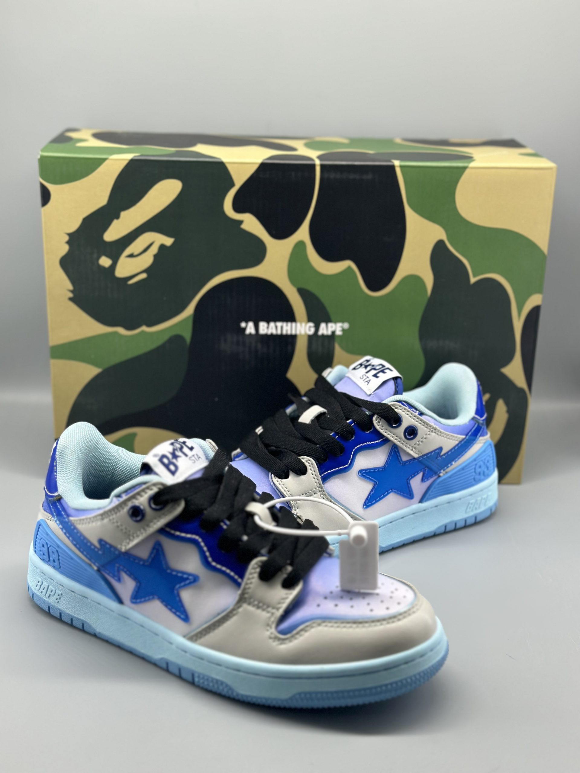 A Bathing Ape Bape SK8 Sta Blue