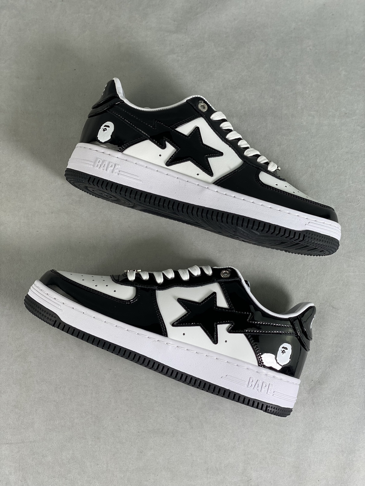 A Bathing Ape Bape Sta Low Black