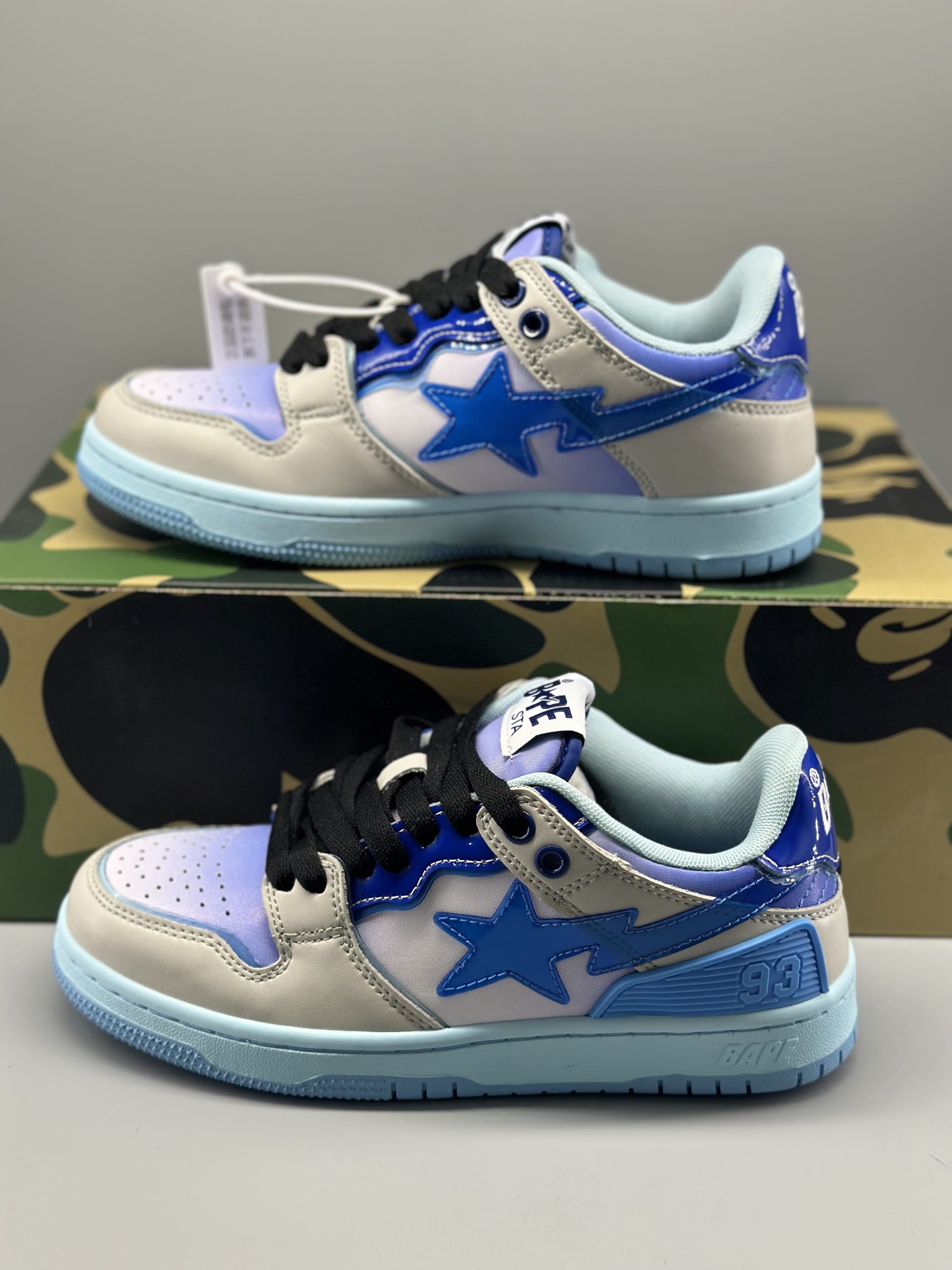 A Bathing Ape Bape SK8 Sta Blue