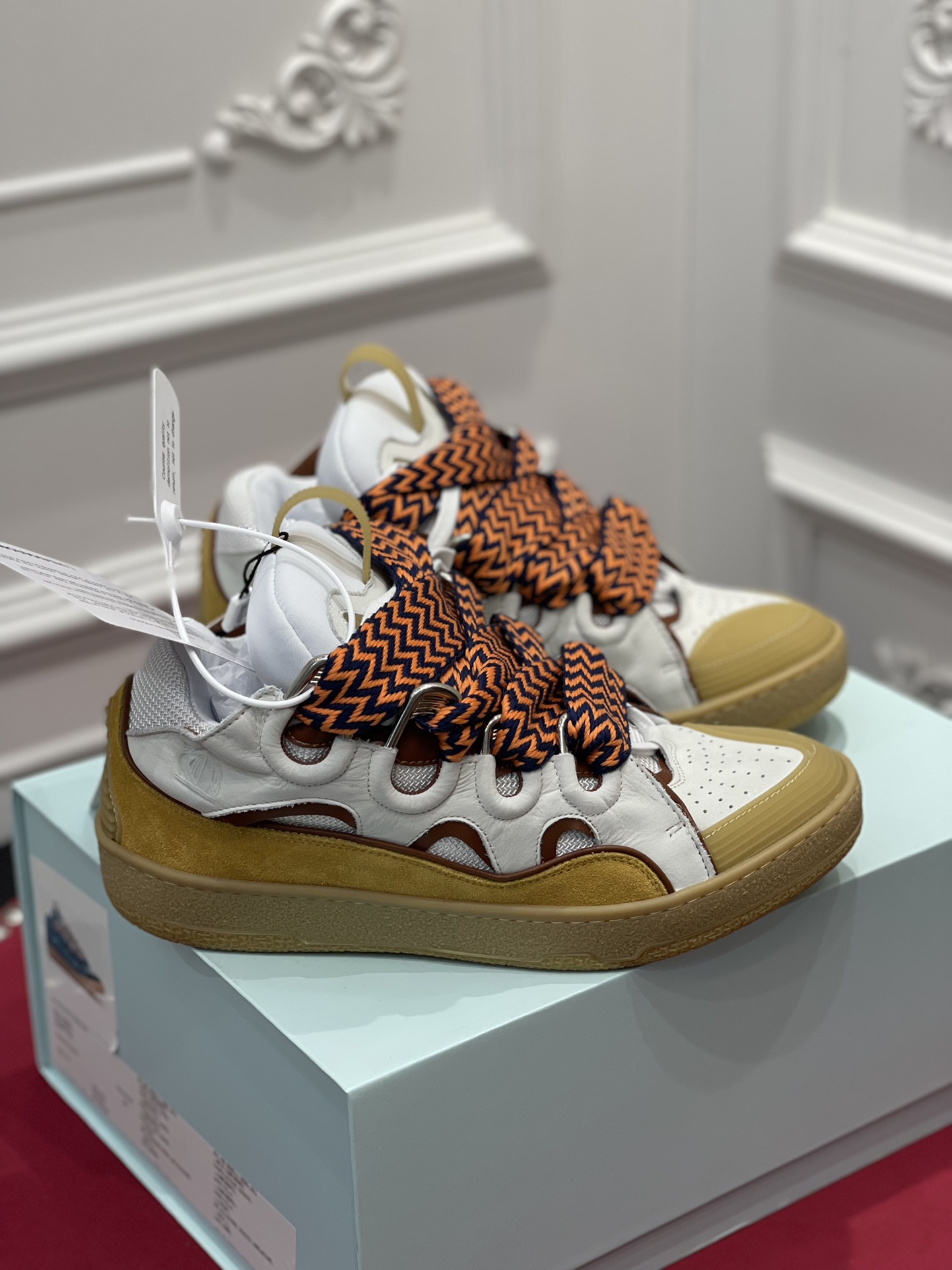 LANVIN CURB SNEAKERS