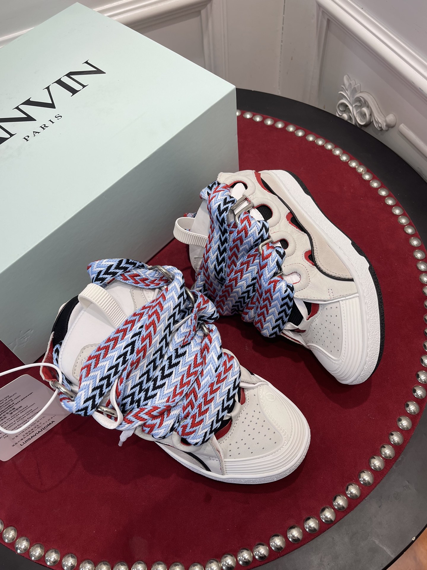 LANVIN CURB SNEAKERS