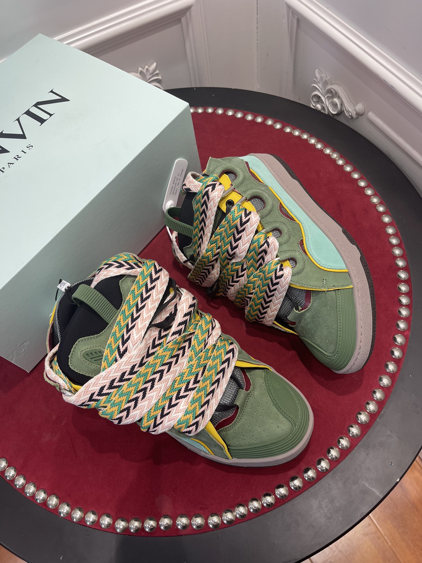 LANVIN CURB SNEAKERS